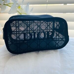 DIOR Logo Back  cosmetic pouch -NWT